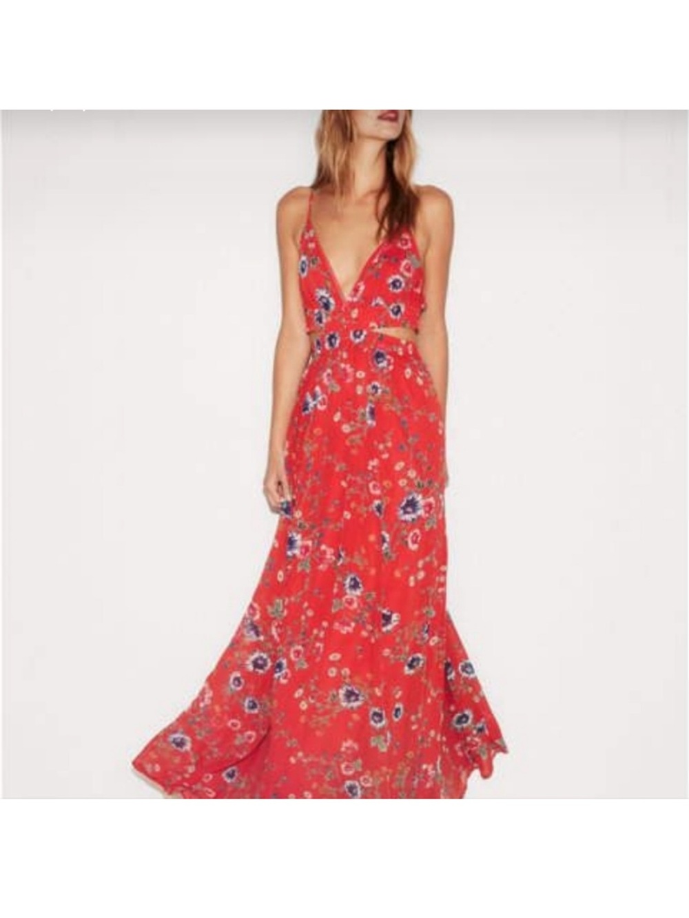 NWT! Express Cutout Maxi Dress - Size X-Small